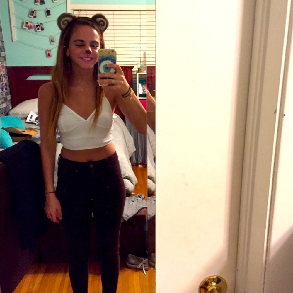 White American apparel crop top - Picture 5 of 5